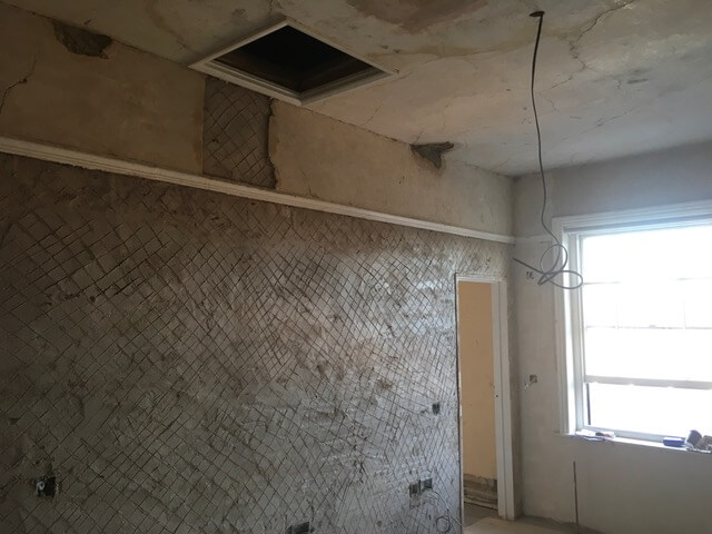 Lath and Plaster Before Pictures bedroom Mason Arms Louth