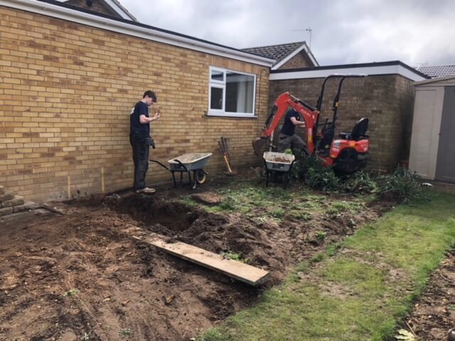 Branston Rear Extension day 1