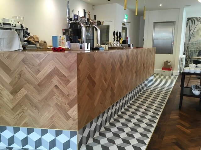Bar refurb complete