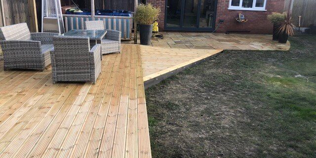 Decking project Waddington