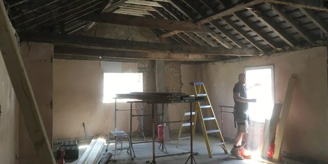 Top floor flat refurbishment