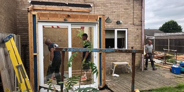 kitchen extension on Brant Rd Lincoln
