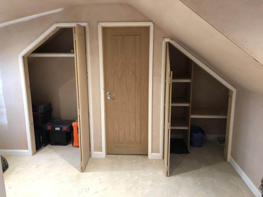 Loft conversion nettleham week 9