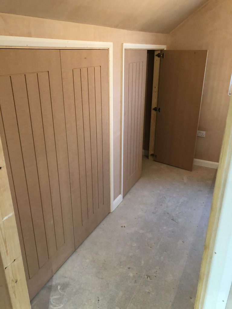 Loft conversion nettleham week 9