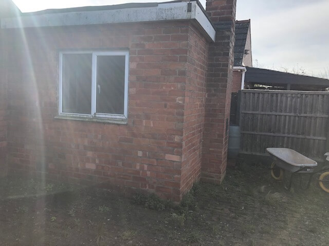 Bungalow refurbishment with extension in Waddington week one
