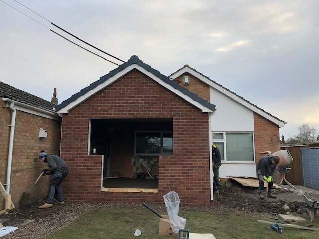 Kitchen extension Skellingthorpe (2)